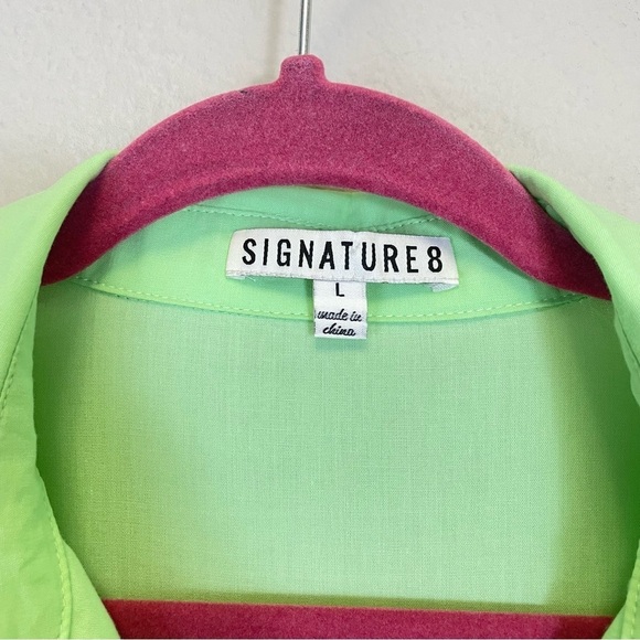 Signature8 Lime Oversized Poplin Button Down Shirt
Size Large - Picture 4 of 11
